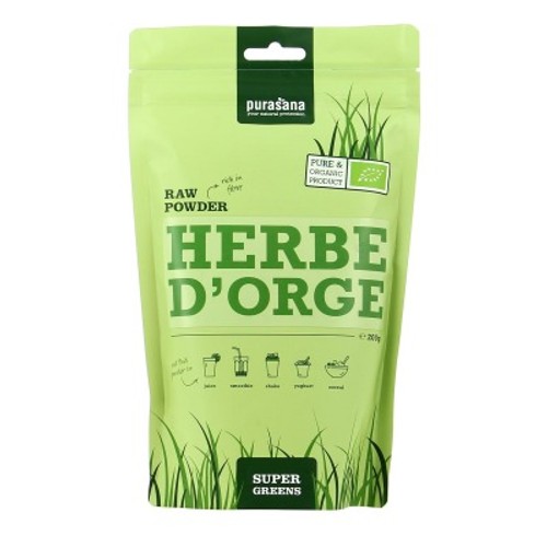 [Par Naturalia] Purasana Herbe d'orges en poudre Bio 200g