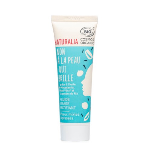 [Par Naturalia] Naturalia Fluide Matifiante Visage Peaux Mixtes à Grasses 50ml