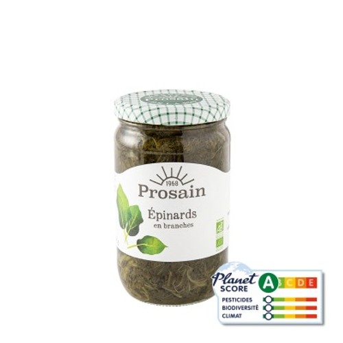 [Par Naturalia] Prosain Épinards En Branches Bio 660g