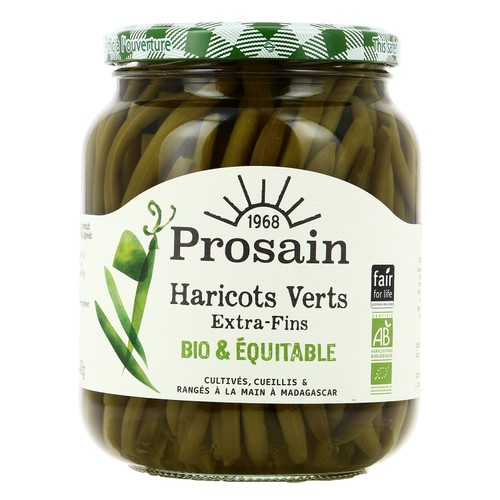 [Par Naturalia] Prosain Haricots Verts Extra-Fins Bio 660g