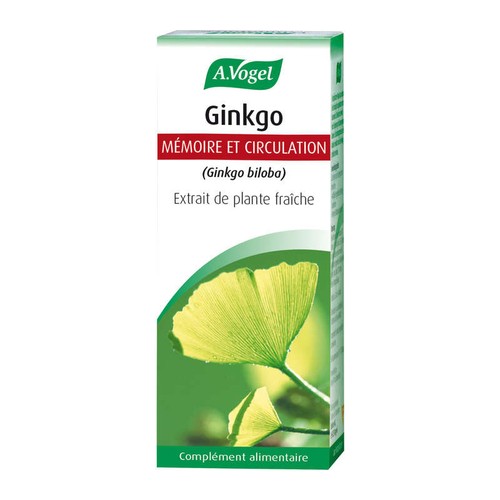 [Par Naturalia] A. Vogel Gingko Mémoire Et Circulation 50ml