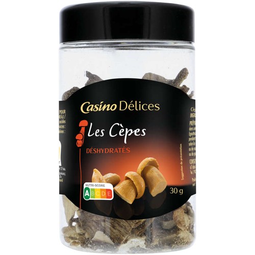 Casino Délices  Cèpes Déshydratés 30g