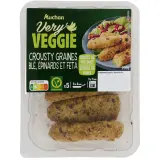 AUCHAN VERY VEGGIE Aiguillettes panées multigraines épinards et féta