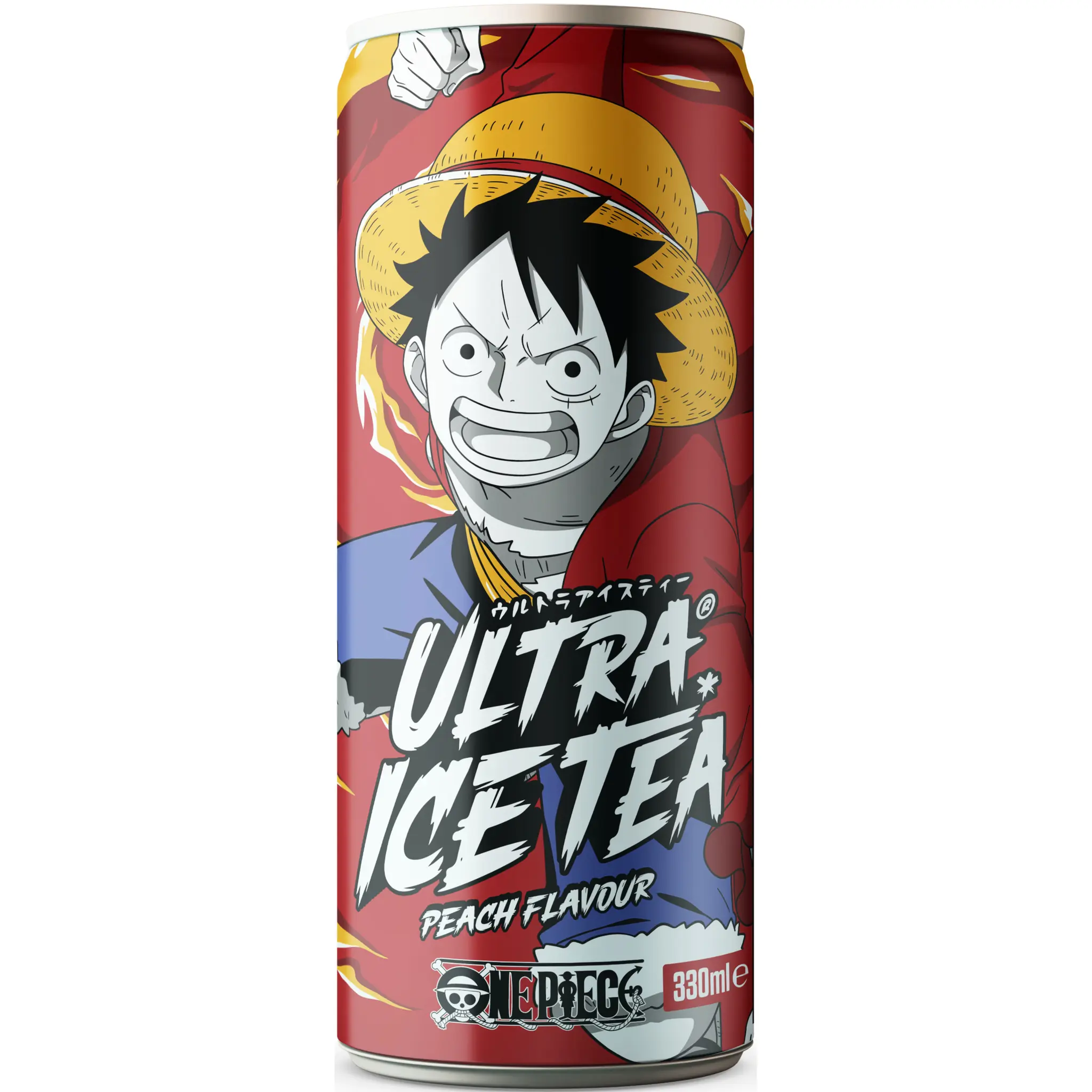ULTRA ICE TEA Boisson aromatisée au thé et à la pêche One Piece Luffy