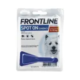 Frontline Pipette anti-tiques et anti-puces Spot On taille S pour petit chien, 1 pièce