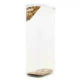 Pebbly Boîte haute rectangulaire en verre avec couvercle en verre - 1,8L, 1 pièce
