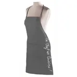 Douceur D Interieur Tablier + poche Anthracite, 60 x 84 cm