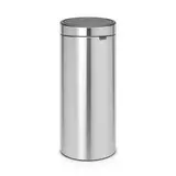 Brabantia Poubelle Touch Bin New Matt Steel, 30L