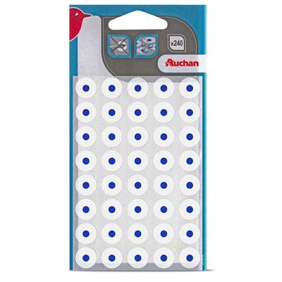 Auchan Oeillets, 240 oeillets Diamètre 13 mm