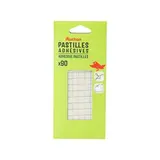 Auchan Pastilles adhésives repositionnables, 90 pastilles