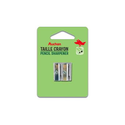 Auchan Taille crayon 2 trous