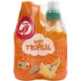 Auchan Boisson au jus de fruits goût tropical, 4x20cl