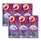 Auchan Jus de raisin à base de concentré, Lot de 2 - 6x20cl