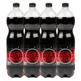 Auchan Soda cola zéro sucre, Lot de 4x1,5L
