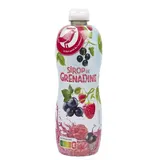 Auchan Sirop de grenadine, 1,3L
