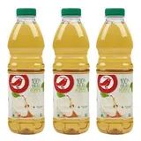 Auchan Pur jus de pomme sans sucres ajoutés, Lot de 3x1L