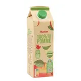 Auchan Pur jus de pomme sans sucres ajoutés, 1L