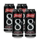 Sterling Bière blonde forte 8°, Lot de 4x50cl