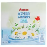 Auchan Lessive en poudre Fraicheur, 2kg