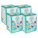 Auchan Lessive capsules 3en1 caraibes, Lot de 4x20 capsules