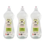 Auchan Better Life Liquide vaisselle peaux sensibles, Lot de 3x750ml