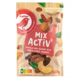 Auchan Mix active Baies de goji raisins secs noix de cajou et amandes, 120g