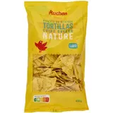 Auchan Tortillas nature à l'huile de tournesol, 400g