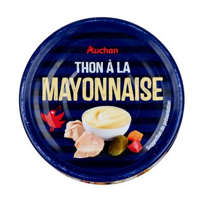 Auchan Thon Sauce Mayonnaise, 135g
