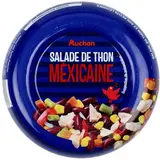 Auchan Salade mexicaine au thon en conserve, 250g