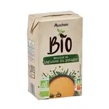 Auchan BIO Soupe Mouliné du potager Bio - Soupe liquide en brique familiale, 1L