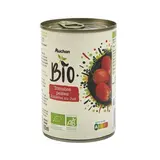 Auchan BIO Tomates pelées entières au jus de tomates Bio en conserve, 240g
