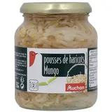 Auchan Pousses de haricots Mungo en bocal, 175g