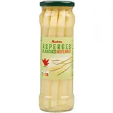 Auchan Asperges Blanches moyennes en bocal, 205g