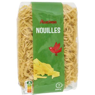 Auchan Pâtes Nouilles, 500g