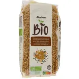 Auchan BIO Pâtes Coquillettes intégrales au blé complet bio, 500g