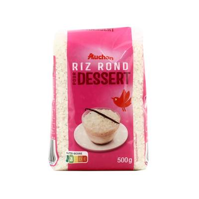 Auchan Riz Rond Dessert, 500g
