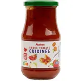 Auchan Sauce tomate cuisinée en bocal, 420g