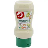 Auchan Mayonnaise à la moutarde de Dijon et aux oeufs plein air en Flacon Souple Squeeze Top Down, 235g