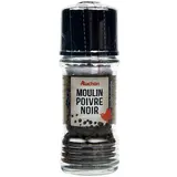 Auchan Poivre noir en grains en moulin, 35g