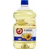 Auchan 4 Huiles végétales combinées riches en vitamine D, 2L
