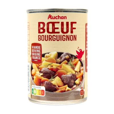 Auchan Boeuf Bourguignon, 400g