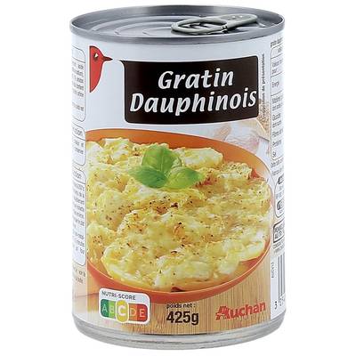 Auchan Gratin Dauphinois, 425g
