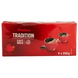 Auchan Café moulu tradition intensité 8, 4 x 250g
