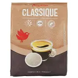 Auchan Dosettes de café classique compatibles Senseo, 36 dosettes