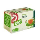 Auchan BIO Infusion thym bio, 20 sachets