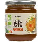 Auchan BIO Confiture extra abricot bio, 350g