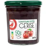 Auchan Confiture extra de cerises, 360g