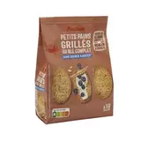 Auchan Petits pains grillés au blé complet sans sucres ajoutés, 225g