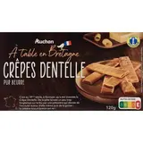 Auchan Terroir Crêpes dentelle pur beurre, 120g