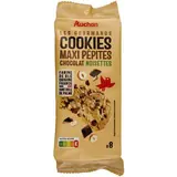 Auchan Les Gourmands Cookies maxi pépites chocolat noisettes, 184g